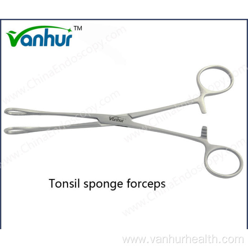 Laryngoscopy Instrumets Tonsil Sponge Forceps